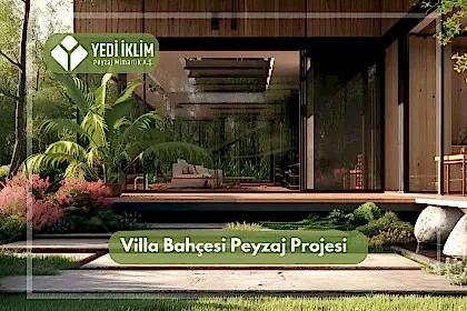 Villa Bahçesi Peyzaj Projesi
