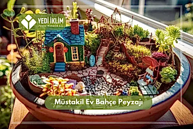 Müstakil Ev Bahçe Peyzaj