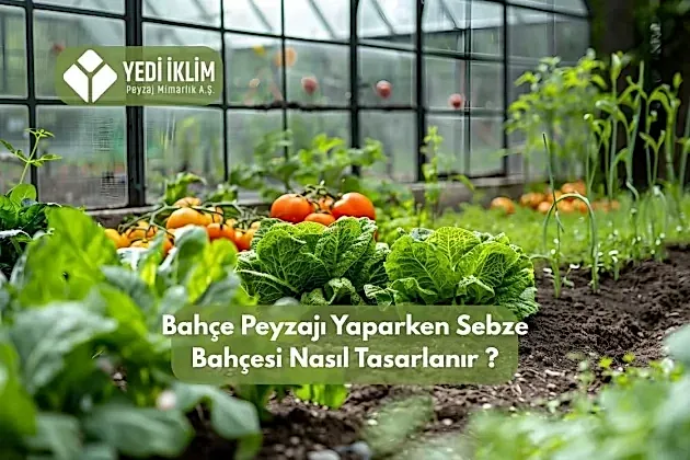 Bahçe Peyzajı Yaparken Sebze Bahçesi Nasıl Tasarlanır?
